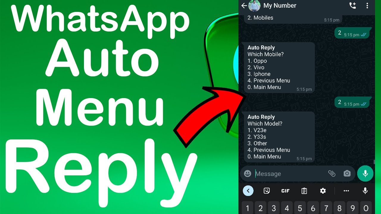 WhatsApp Menu Reply/Auto Reply | Best WhatsApp Marketing Tool | WhatsApp Reply Bot