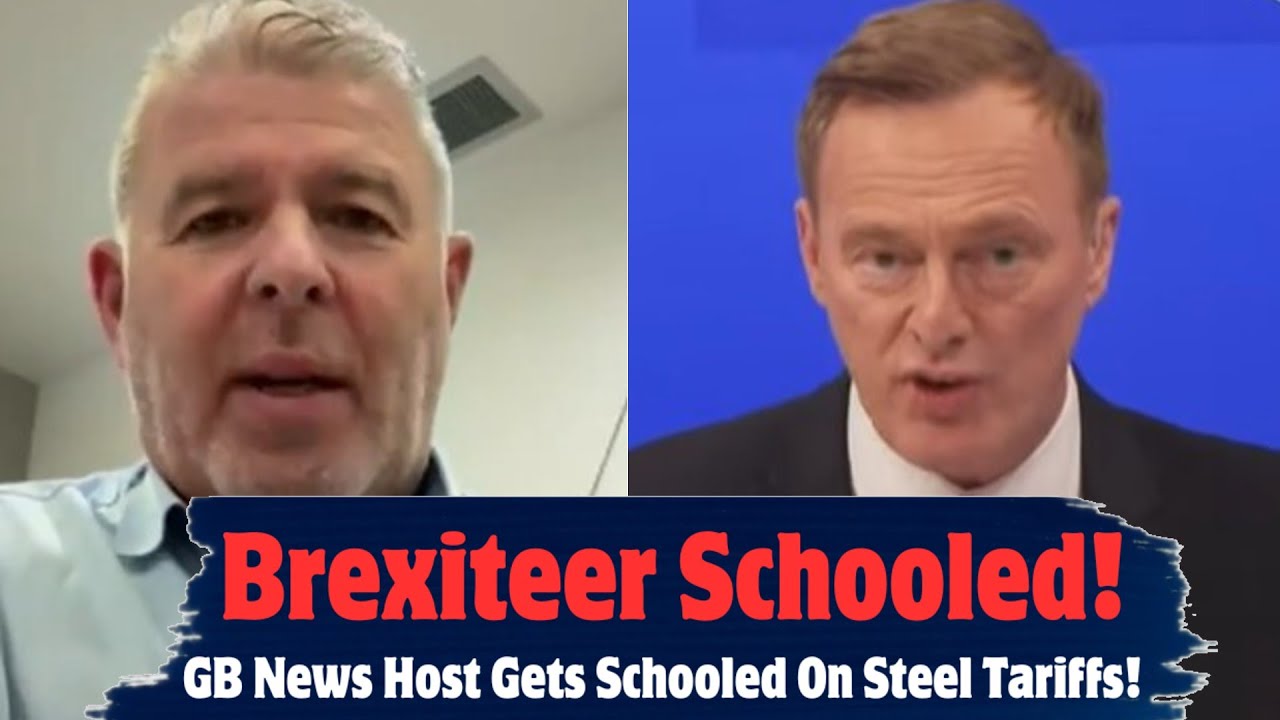 Brexiteer Gets Schooled On Tariffs On British Steel!
