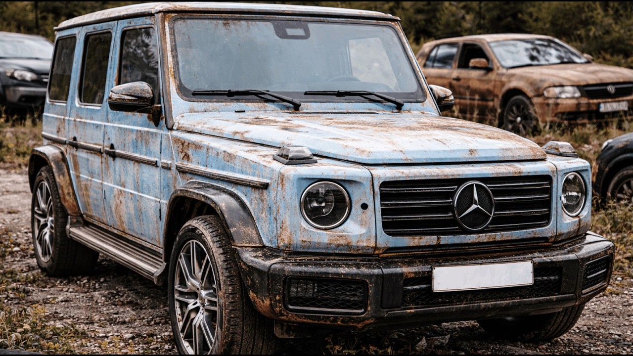 Damaged Mercedes-Benz G 500 Rebuild | V8, Suspension & Body Refresh