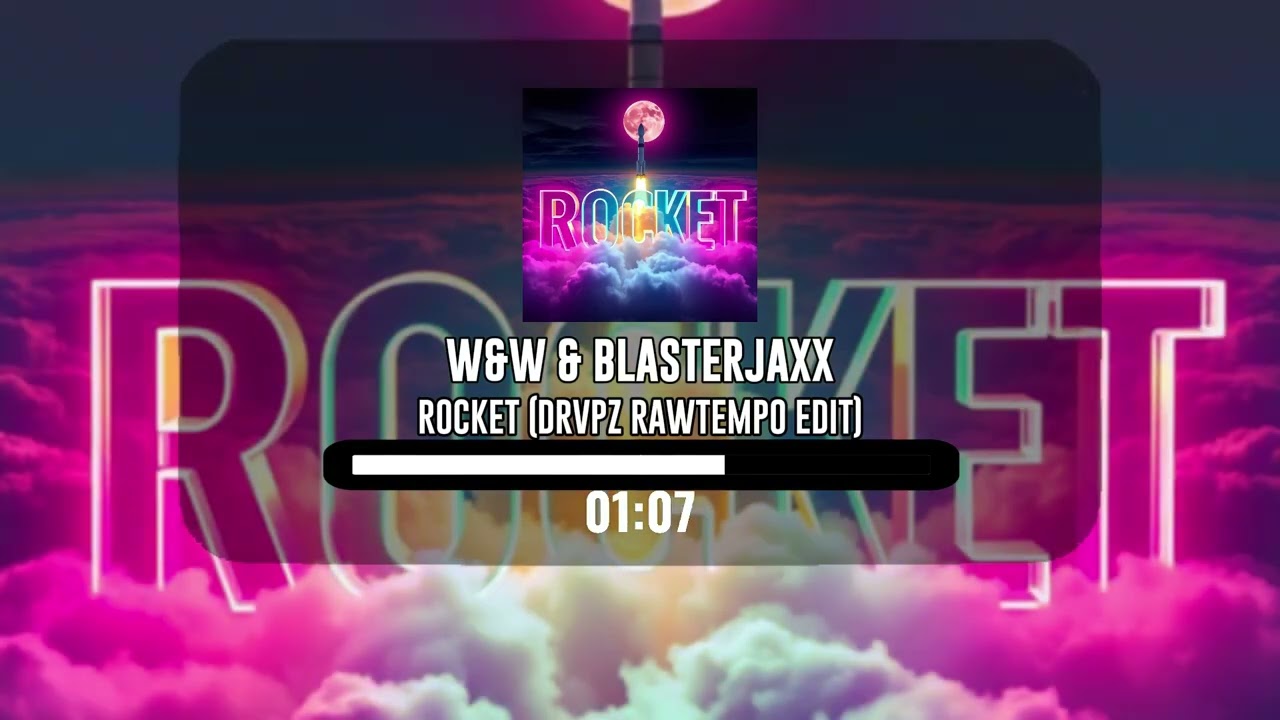 W&W & Blasterjaxx - Rocket (Drvpz Rawtempo Edit) #rawstyle #rawtempo #zaagkicks