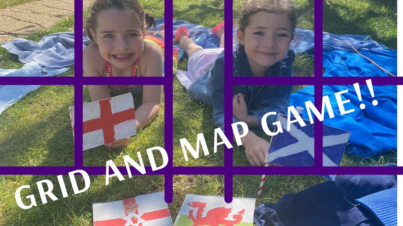 BRITISH ISLES MAP & GRID GAME!!