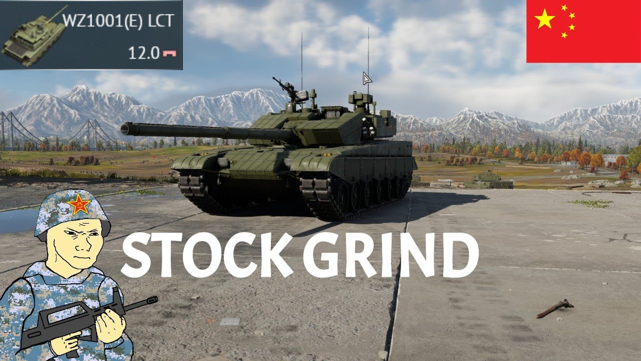Stock grinding the WZ1001(E) LCT | War Thunder |