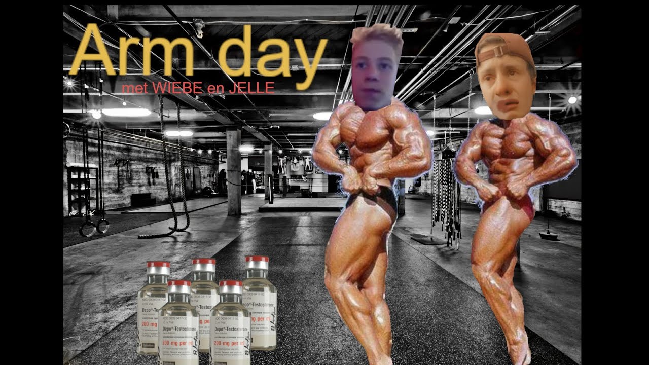 ARM DAY!!!!!!!!!!!!! MET WIEBE EN JELLE!!!!!!