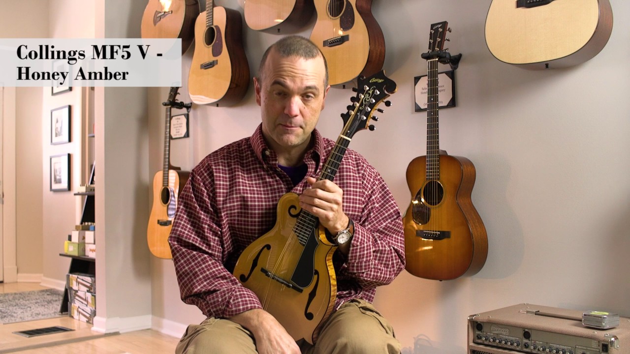 Collings MF5 V - Honey Amber