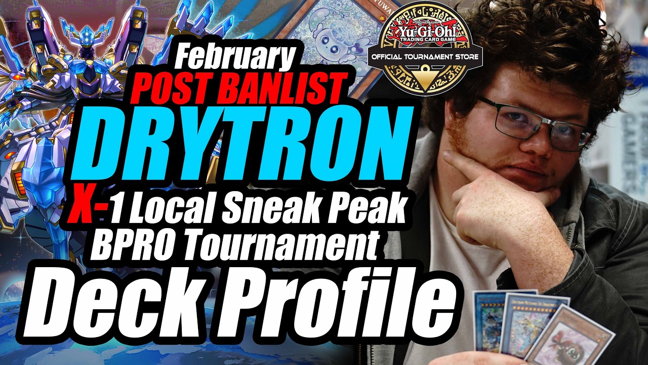 Обзор колоды Drytron | Предварительный обзор после запрета карт на турнире Yu-Gi-Oh! | Дерек Р. X...