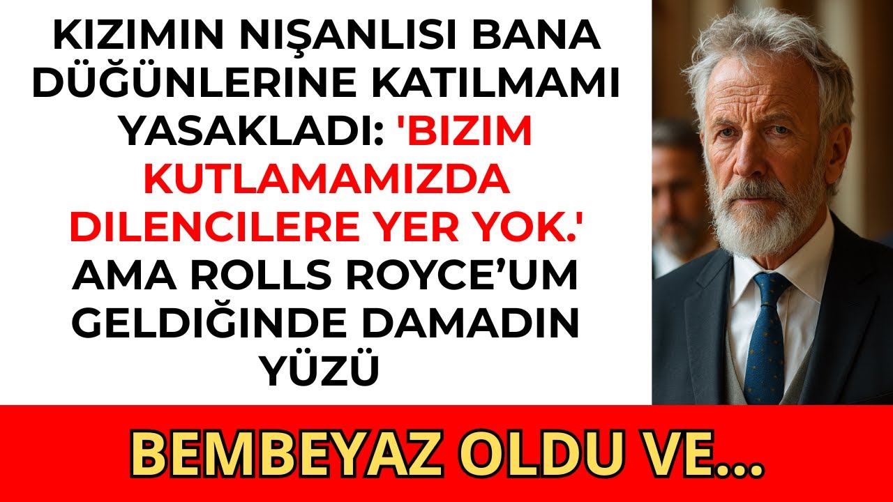 Dilencilerin bir düğünde yeri yoktur!