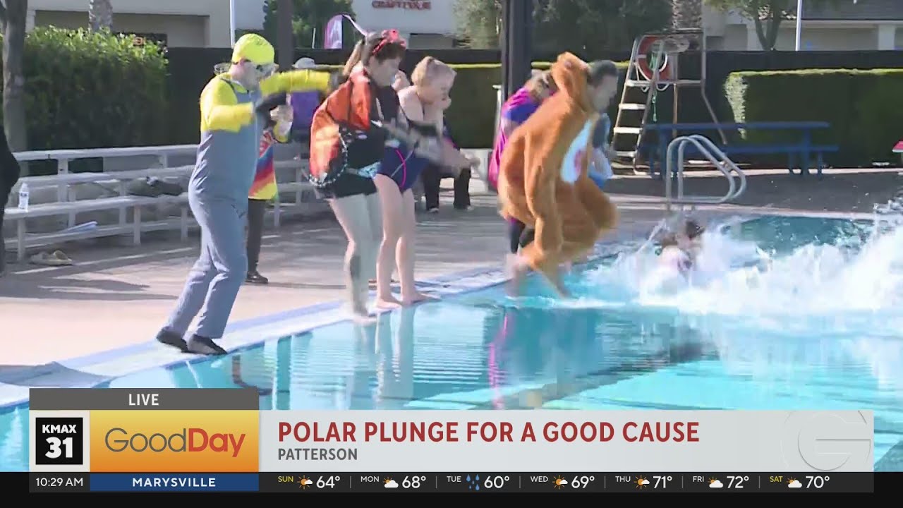 1st Annual Polar Plunge in Patterson for their Special Olympics program!