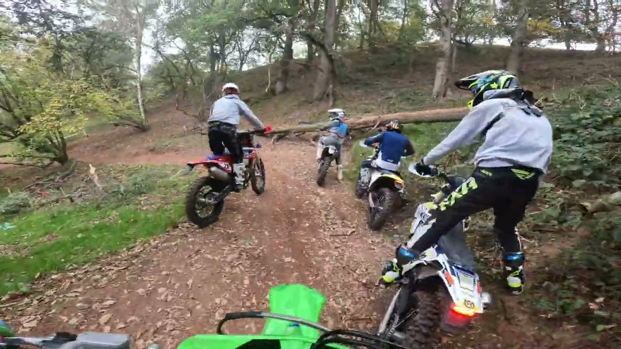 3rd lap Coney Green Enduro 18th october 2025