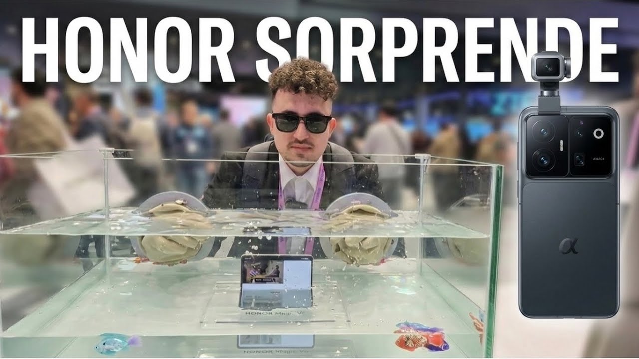 HONOR arrasa en el MWC 2026 🔥 Robot Phone, Magic 8 Pro y más