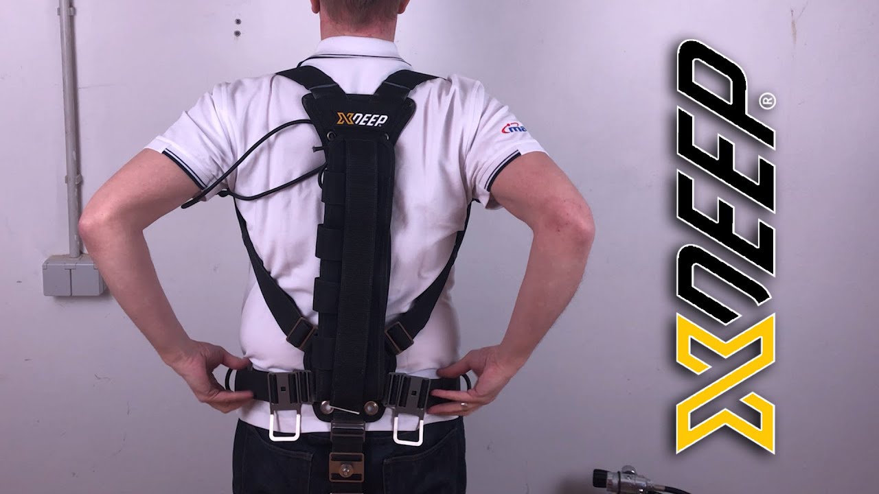 SIDEMOUNT - XDEEP Stealth 2.0 Harness Setup
