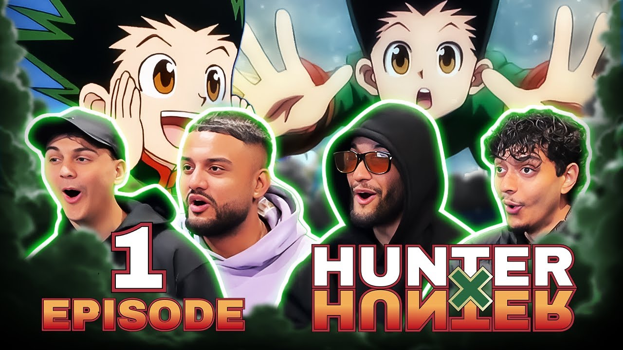 We watched *HUNTER x HUNTER* for the FIRST TIME!! | Hunter x Hunter Episode 1 | REACTION