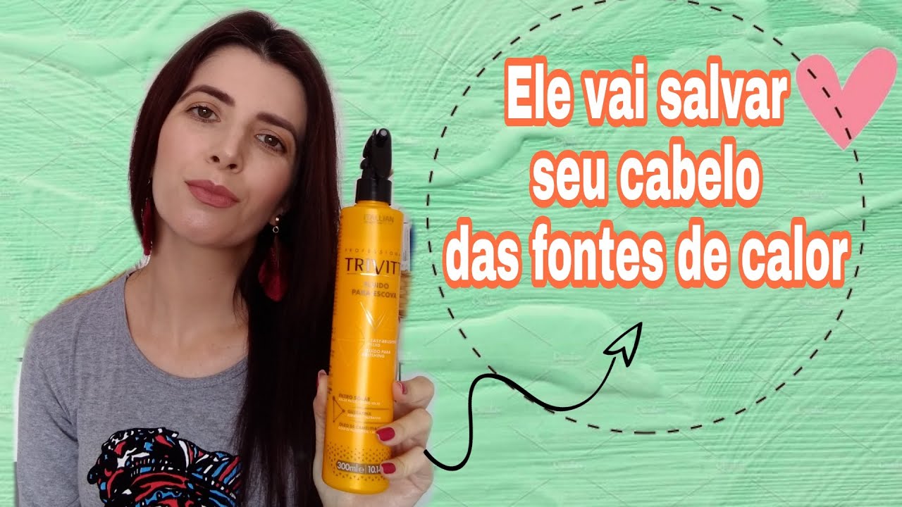 Resenha Fluído para Escova - Itallian Hairtech - linha TRIVITT