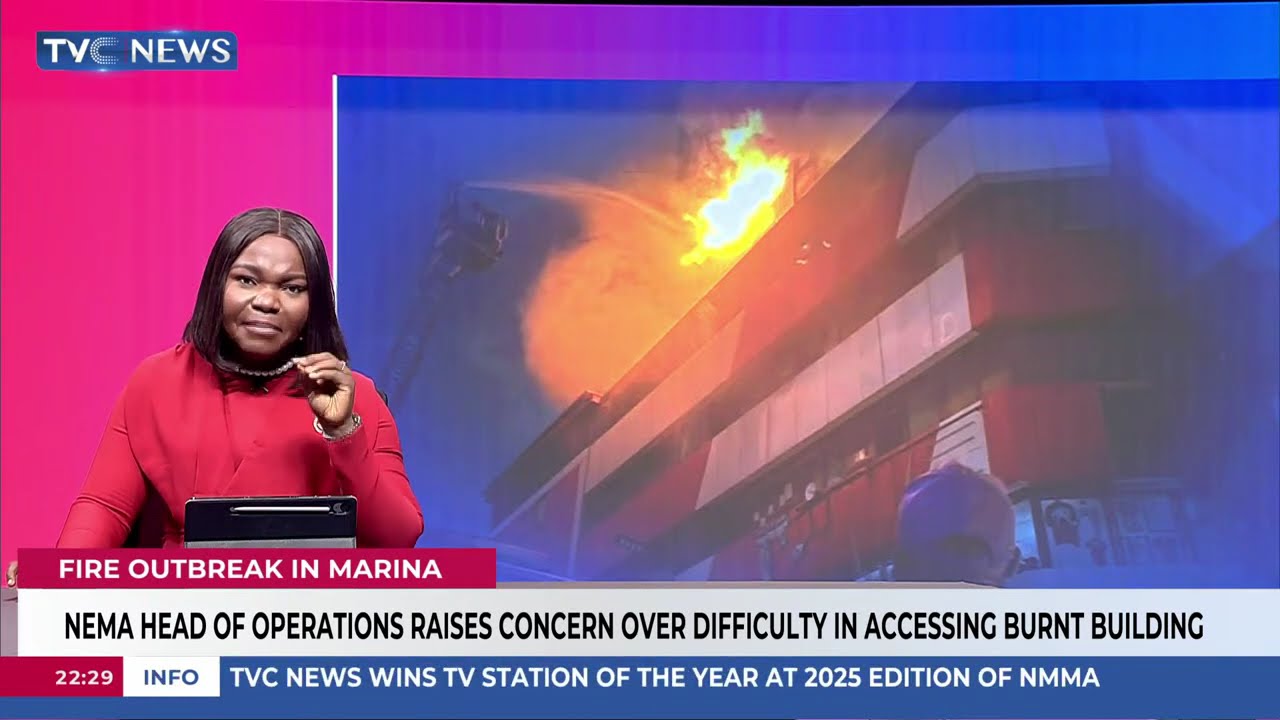 Why Lagos GNI Building Fire Is Still Burning After 24 Hours — NIB PRO Explains