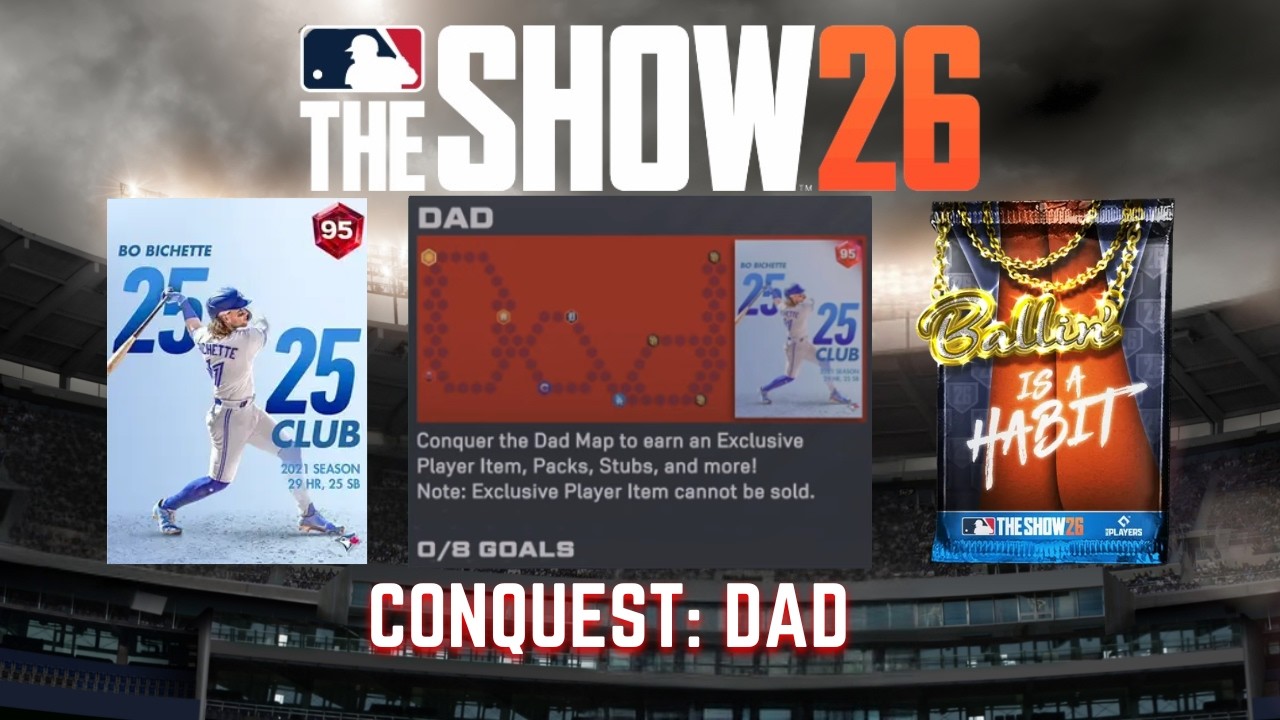 MLB The Show 26: как пройти Dad Conquest на уровне сложности &laquo;Новичок&raquo; (примерно за 2 часа)