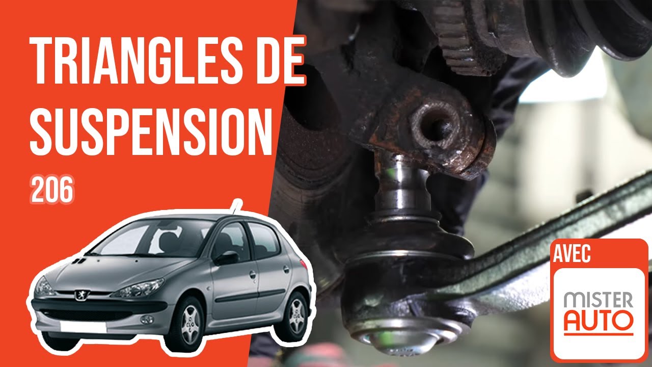 Changer les Triangles de suspension Peugeot 206 🚗