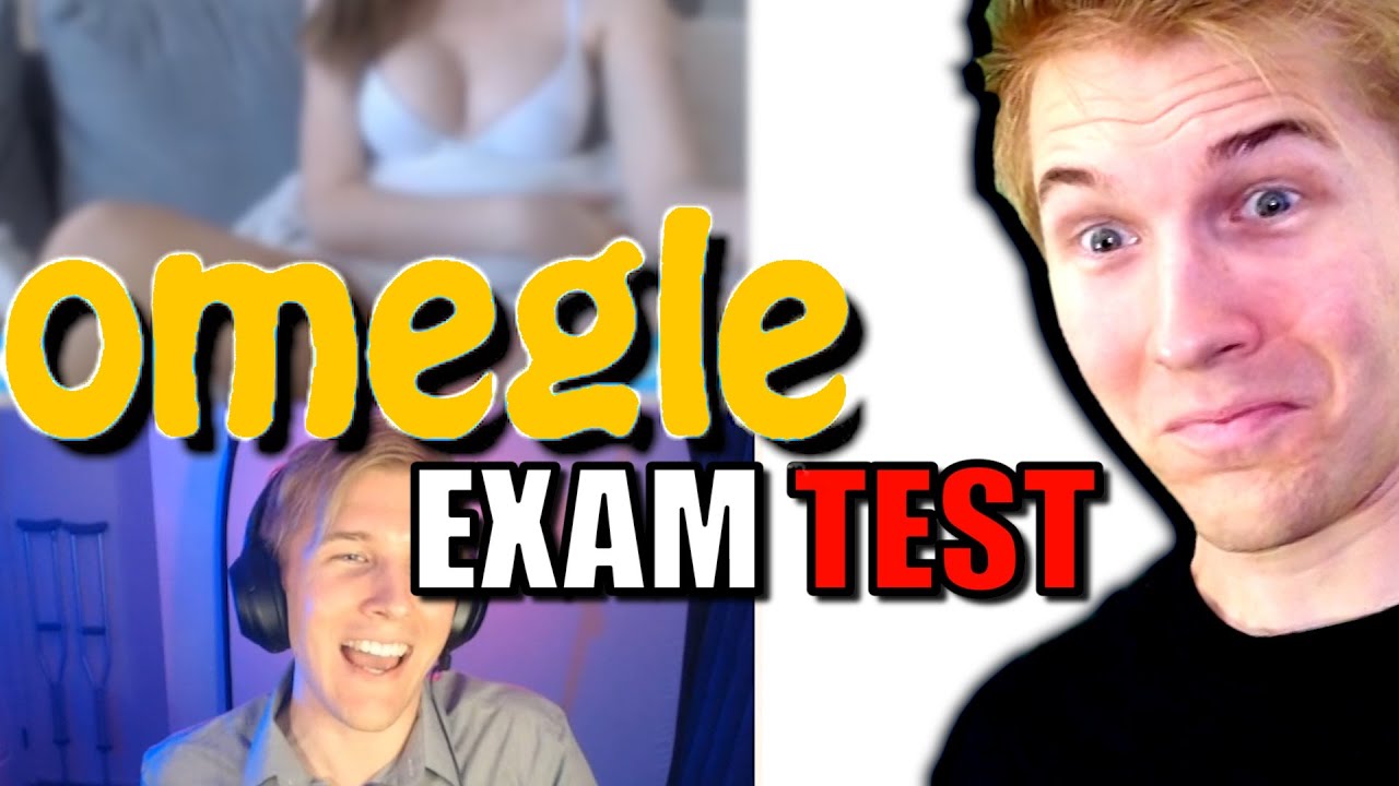 I FORCED RANDOM STRANGERS TO TAKE A TEST ON OMEGLE'S BLOCKED SECTION
