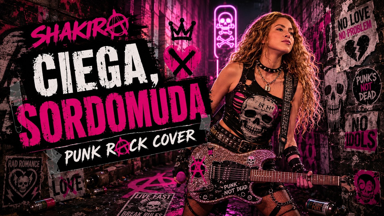 Ciega, Sordomuda (Metal Cover) – Shakira | Versión Pop Punk 2000's