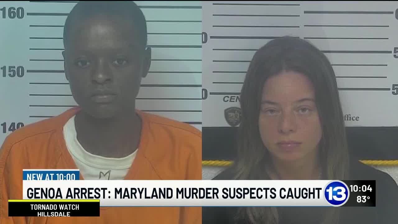 Murder suspects arrested in Genoa after local woman grows suspicious while trying to help