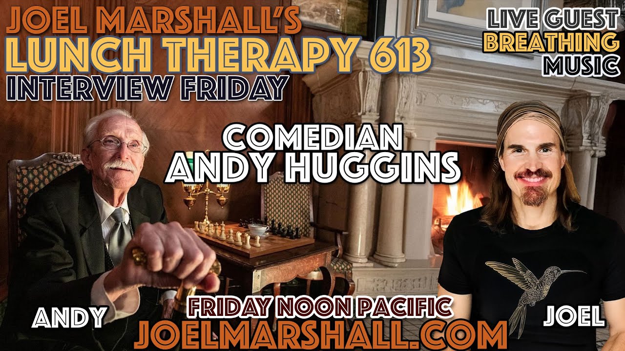 King of the One Liners - Comedian Andy Huggins - Interview Friday - Lunch Therapy 613