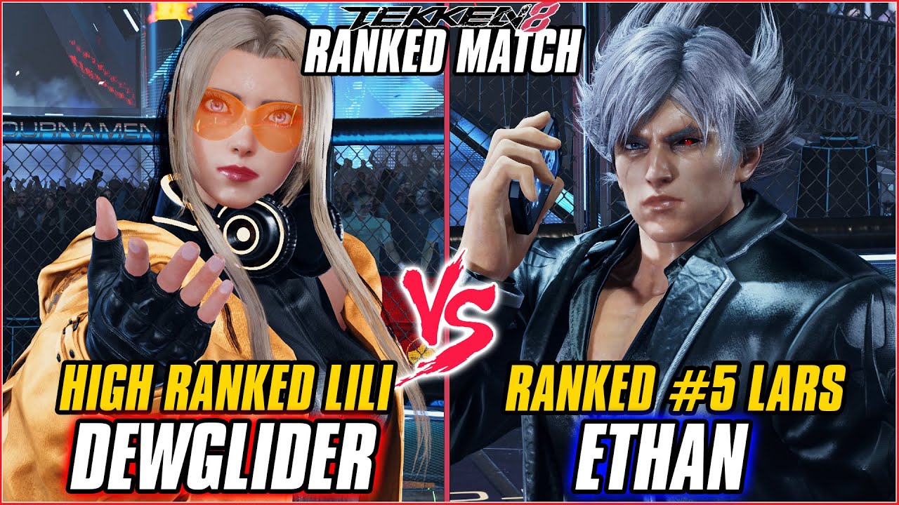 TEKKEN 8 ▰ DEWGLIDER (Lili) vs ETHAN (#5 Ranked Lars) ▰ T8 HIGH LEVEL GAMEPLAY
