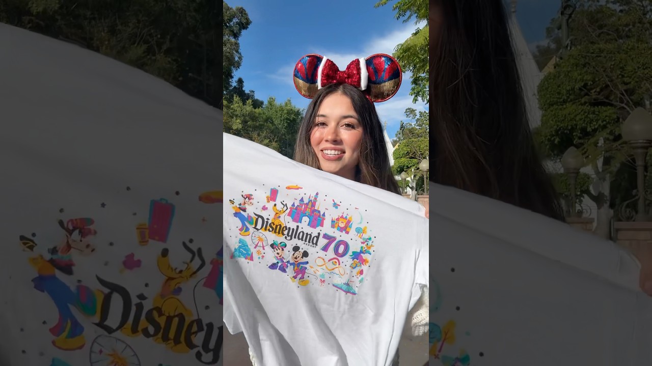Покупки товаров к 70-летию Диснейленда!! 🐭💖 #disneyland70