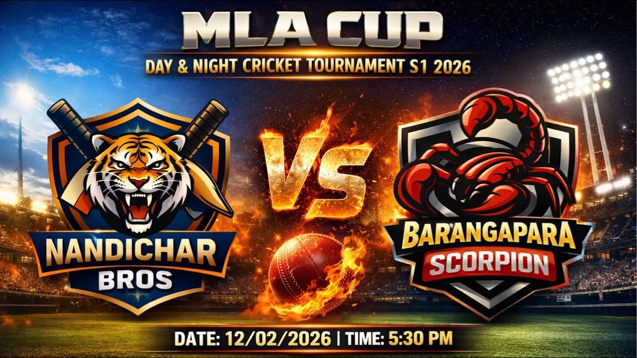 MLA CUP S1 | Nandichar Bros vs Barangapara Scorpion