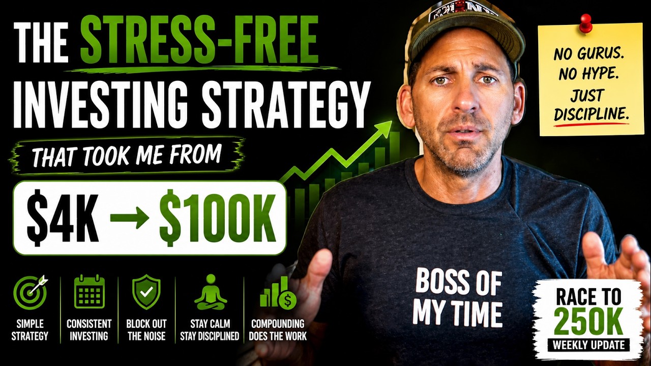 The Stress Free Investing Strategy That Took Me From $4k-100k!