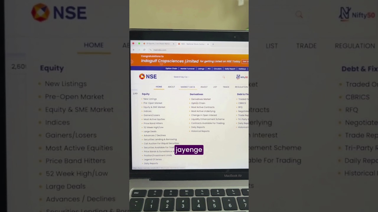 Find Tomorrow&rsquo;s Bullish Stocks Using NSE Website | NSE Stock Finding Trick 🚀