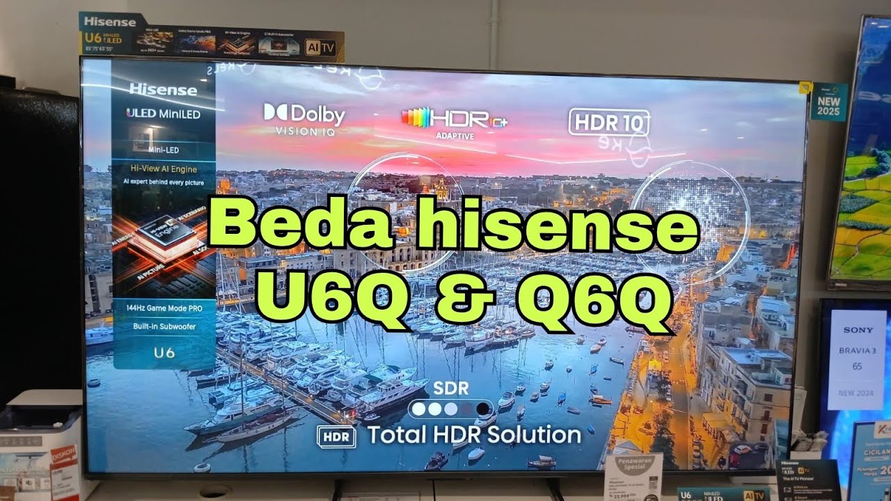 РАЗБИРАЕМСЯ В РАЗНИЦЕ МЕЖДУ HISENSE U6Q И Q6Q ‼️ НАЧНЕМ, ЧТОБЫ ВЫ НЕ СДЕЛАЛИ НЕПРАВИЛЬНЫЙ ВЫБОР ‼️