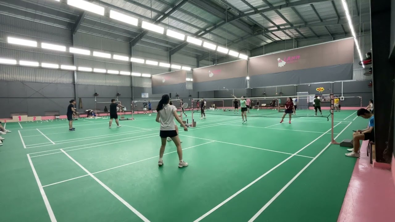 260118 🏸🏸🏸MẦM NON CLB ĐÔI🌟🌟 Thuận Hương🆚Hương bạn cHuong