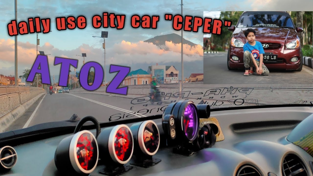 Modifikasi city car KOREA, Hyundai Atoz GLS versi Bukittinggi pakai panaromic