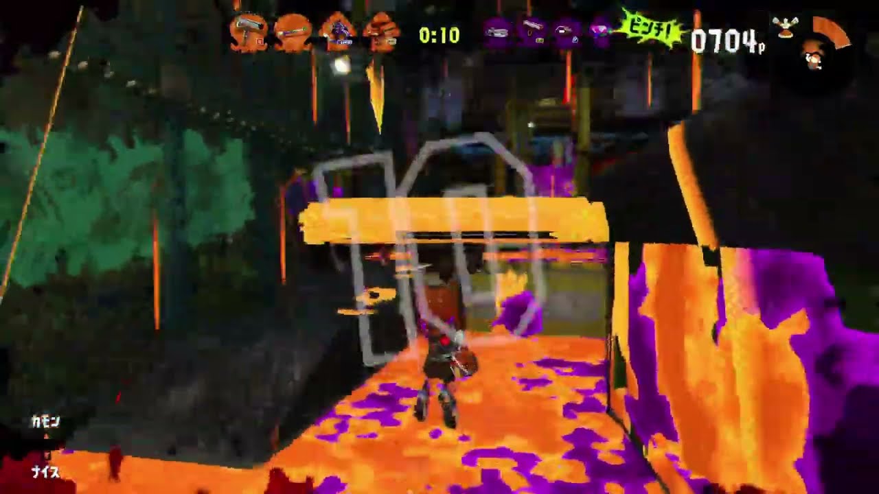 スプラトゥーン２フェス最強ダイナモの視点見る？【2018/10/19】
