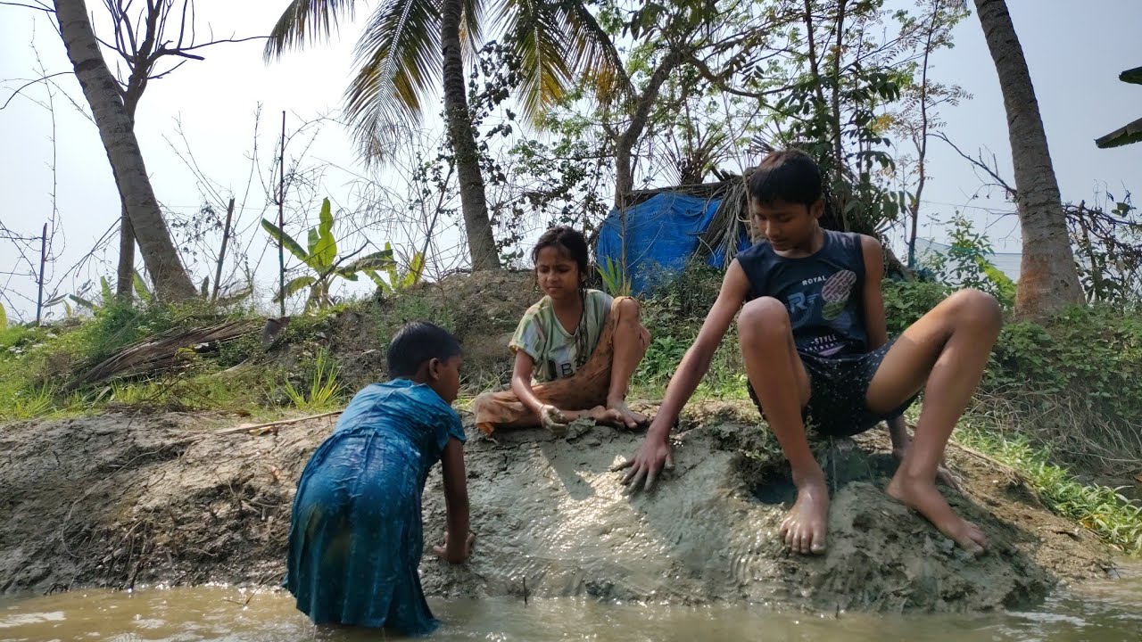 Holi 🫟 2026 Celebration 🎈🎉- #holi2026 #nature #villagepond #village #villagelifestyle #swimming 