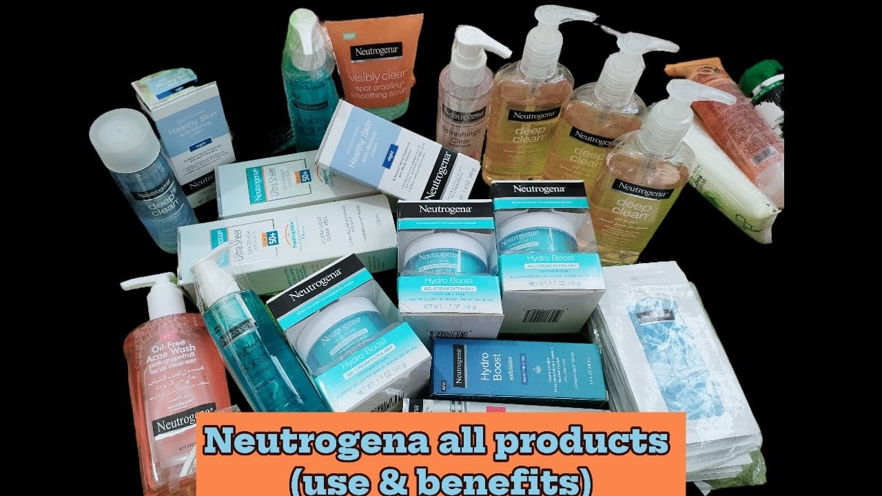 Neutrogena all products (use & benefits) 