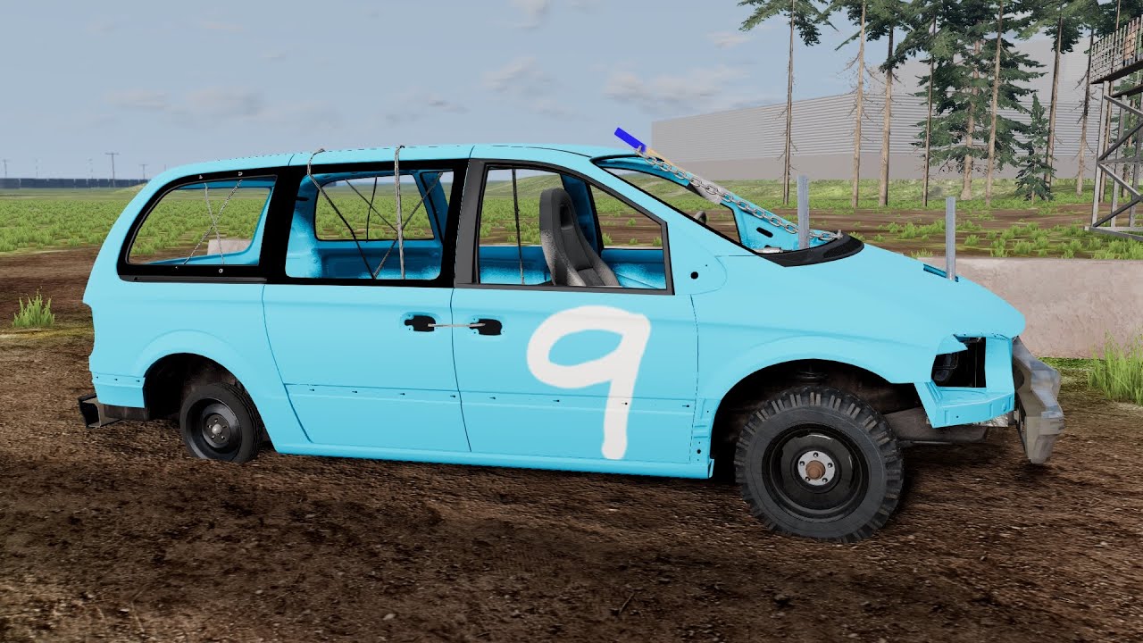 BeamNG: Как создать скин для минивэна Lansdale в моде BDTS