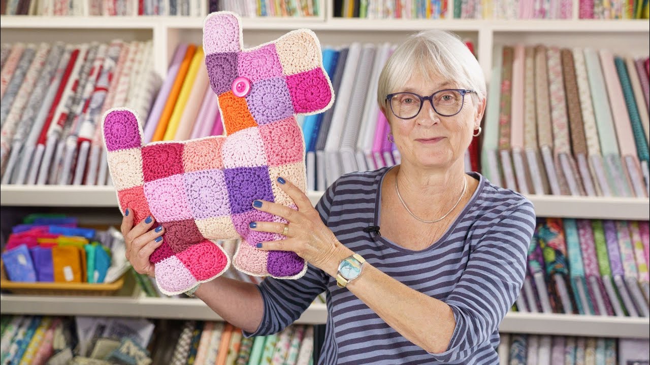 Patch the Dog Crochet Cushion with Jane Czaja (Taster Video)
