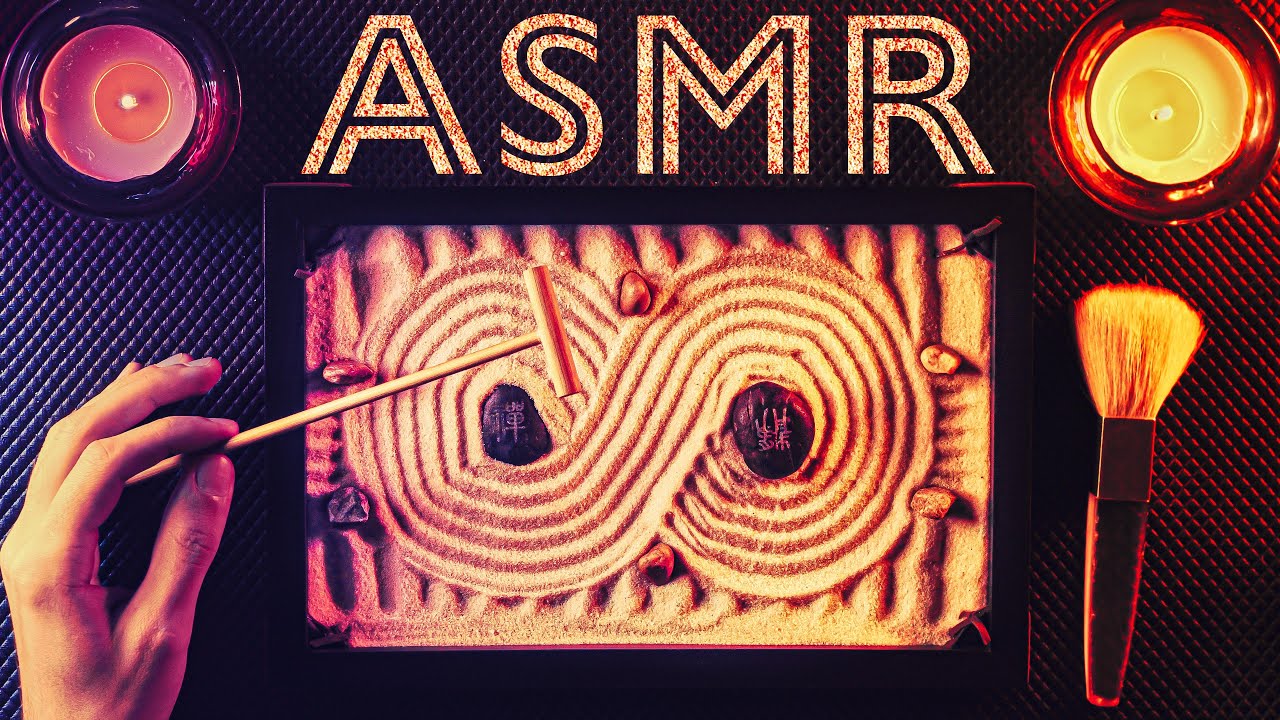 Zen Garden in 4K 💤ASMR No Talking for SLEEP