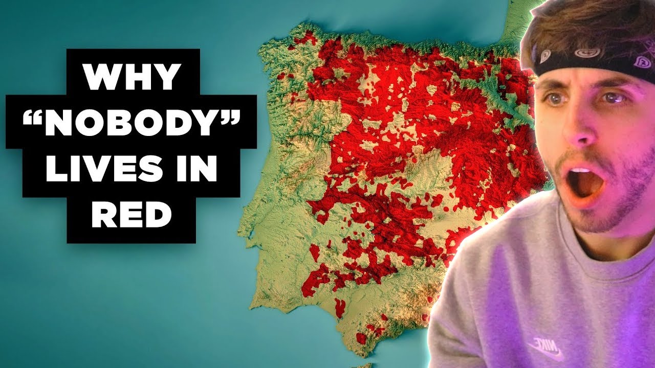 Why 70% of Spain is Empty - RealLifeLore Reaction