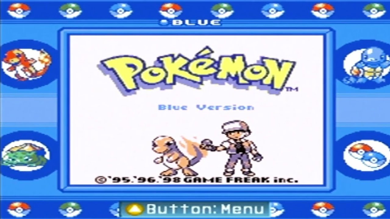 The GOAT: Pokemon Blue.
