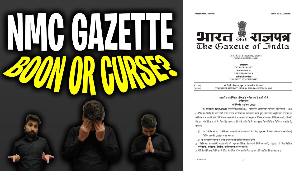 New NMC Gazette Notification 2021 Explained! #mbbsabroad #nextexam