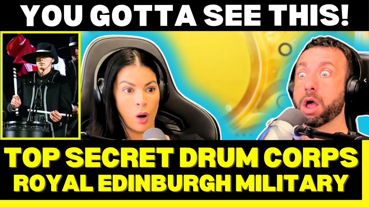 Впервые слышу о Top Secret Drum Corps - Реакция на Королевский Эдинбургский военный фестиваль 2022!