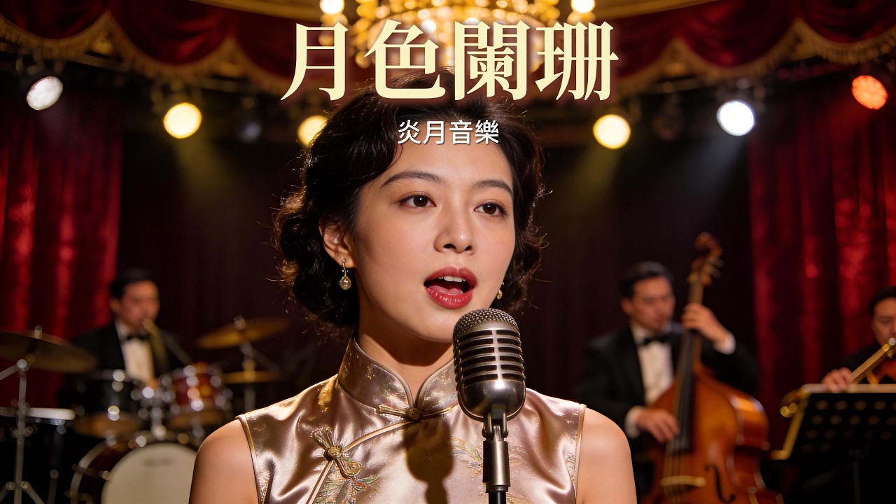 老上海經典爵士【月色闌珊】Timeless Jazz of Old Shanghai 1940s–1950s 上海時代曲 Chinese Jazz-Pop