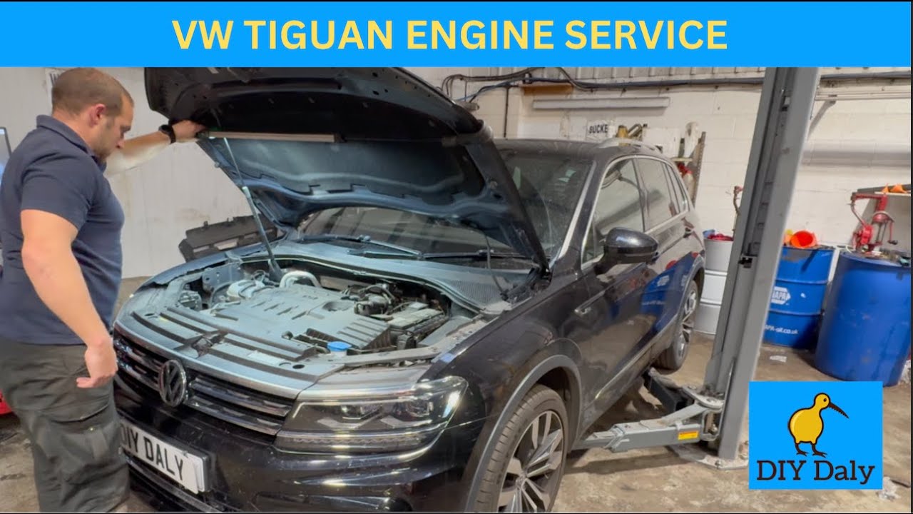 2017 VW Tiguan 2.0 TDI Diesel Engine Service