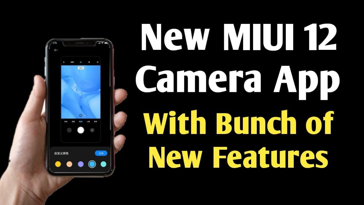 New Camera Features MIUI 12, MIUI 12 Camera App Hidden Features
