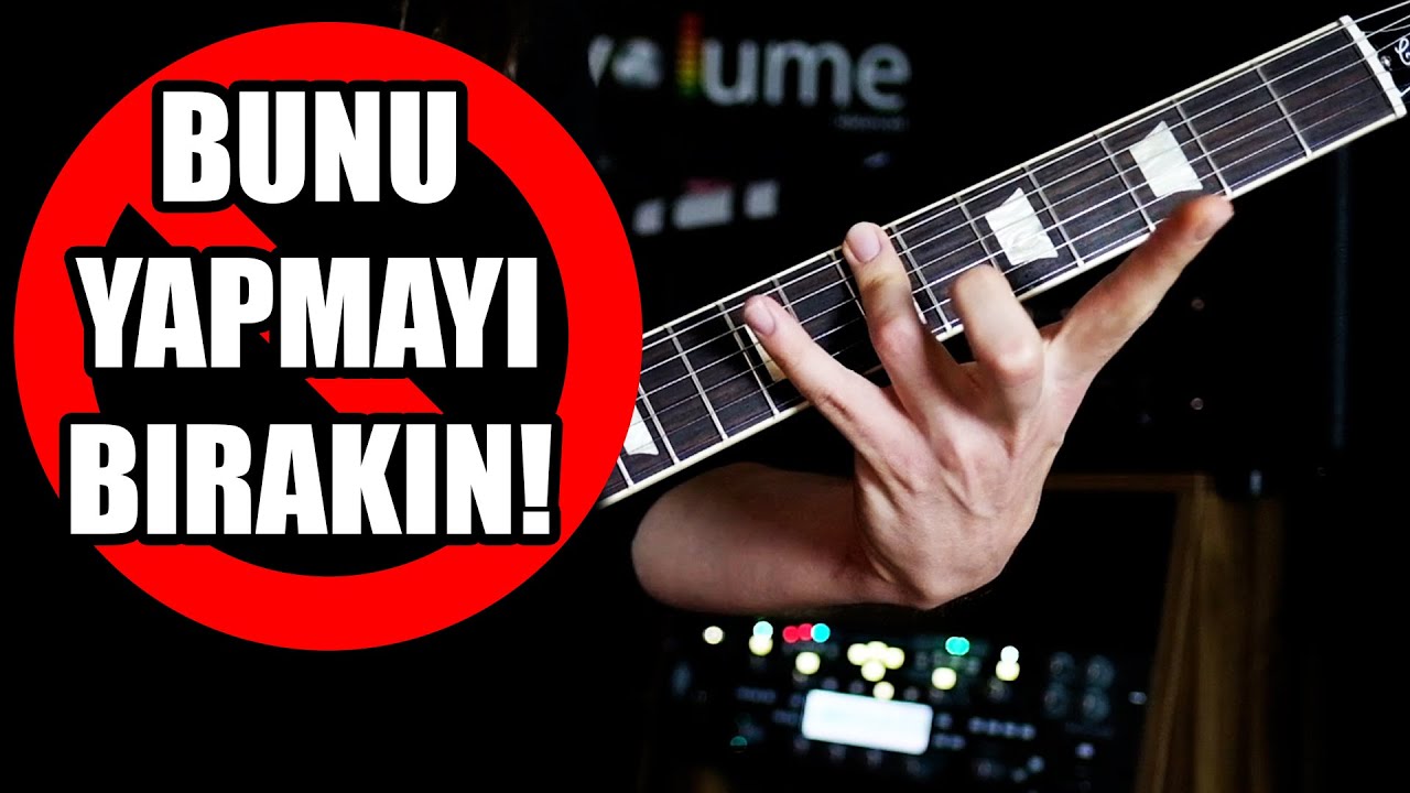7 Sol El Hatası ve Sol Eli Güçlendirmek (Gitar Dersi)