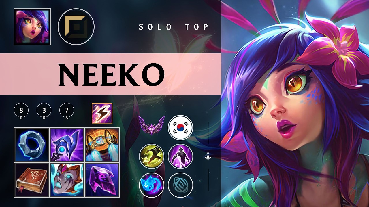 Neeko Top vs Kled - KR Master Patch 26.04