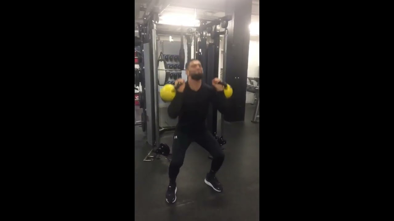 Khamzat back in the gym after Burns win