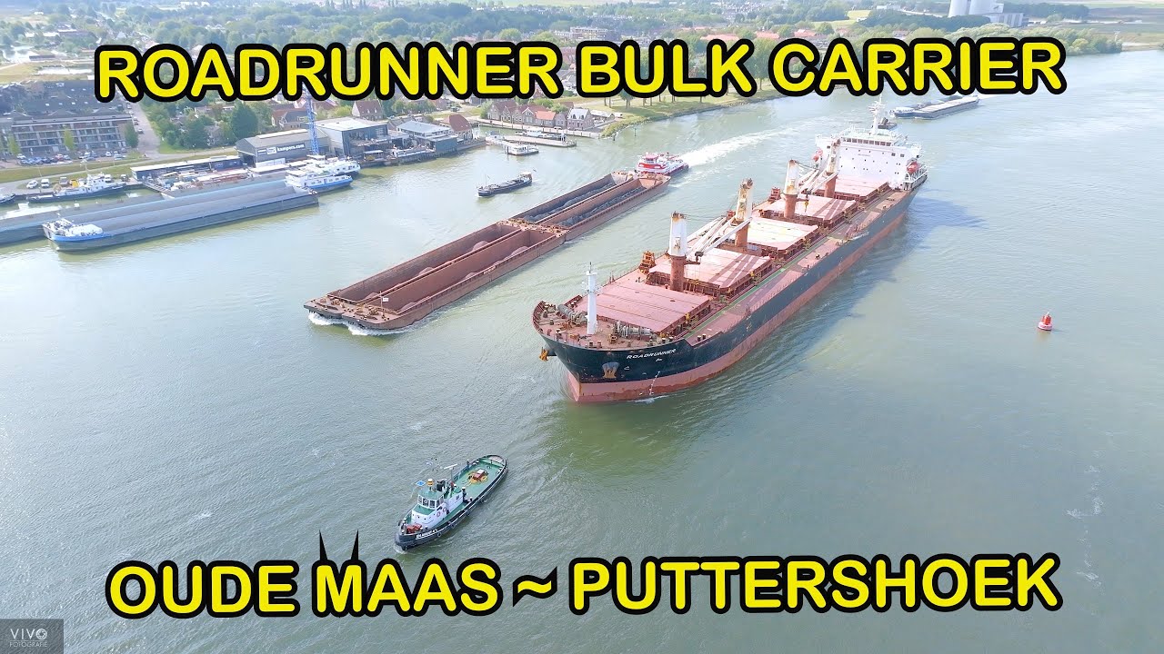 Roadrunner Bulk Carrier op Oude Maas Puttershoek Zwijndrecht