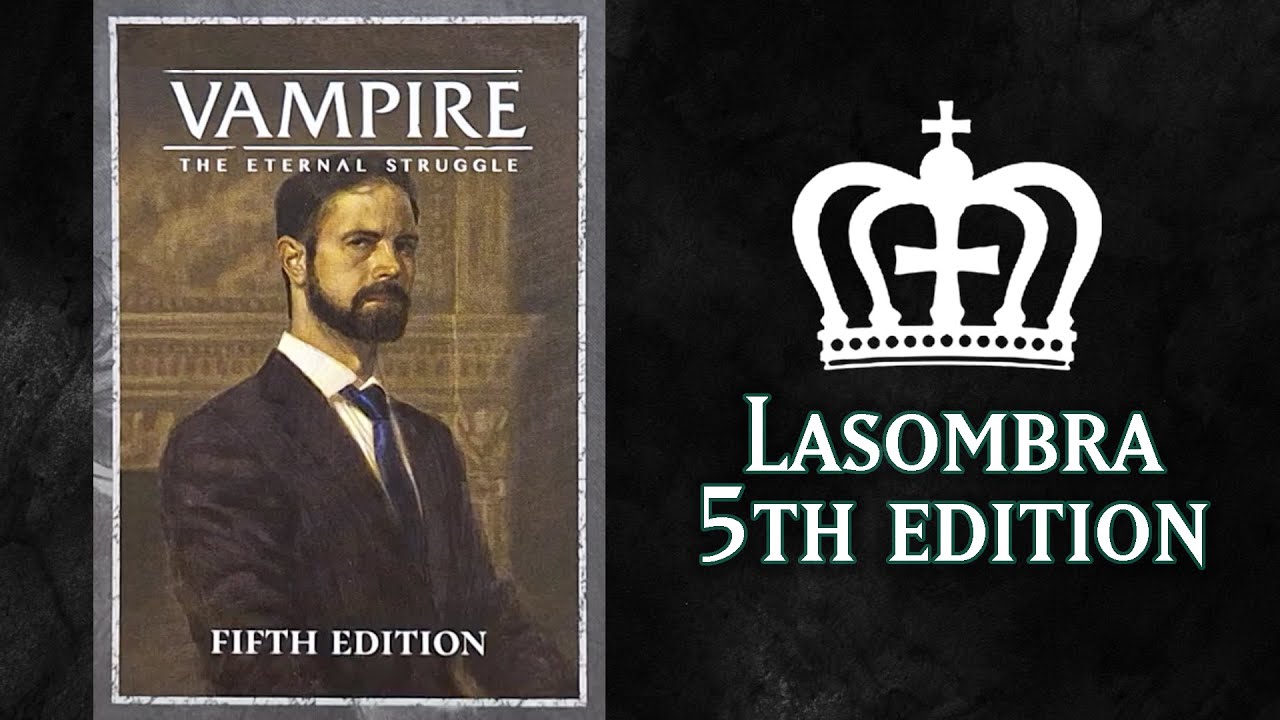 Déballage commenté du deck préconstruit Lasombra 5e édition