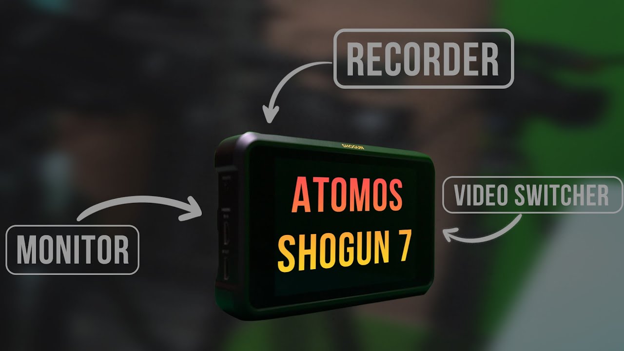 ATOMOS SHOGUN 7 | Monitor + Recorder + Video Switcher